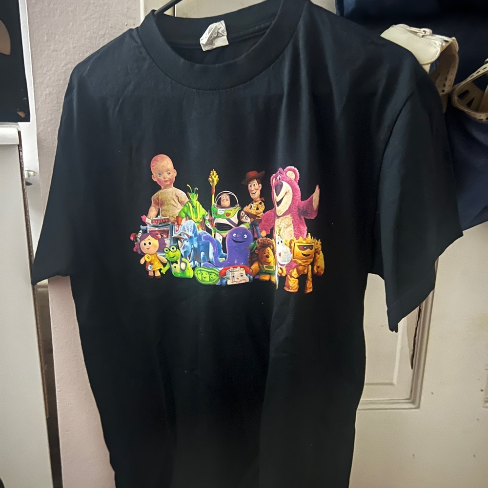 Kids Black Toy Story Graphic T-Shirt